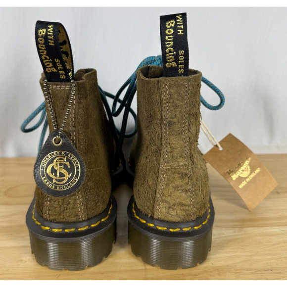 Wollaston factory MADE IN ENGLAND Dr. Martens 101 ANKLE SUEDE UK4/US6 MSRP$290 - Picture 3 of 13